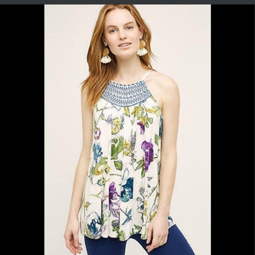 Anthropologie Tops Anthropologie One September‎ Isabel Tank
